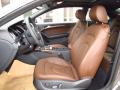  2014 Audi A5 Chestnut Brown Interior #10