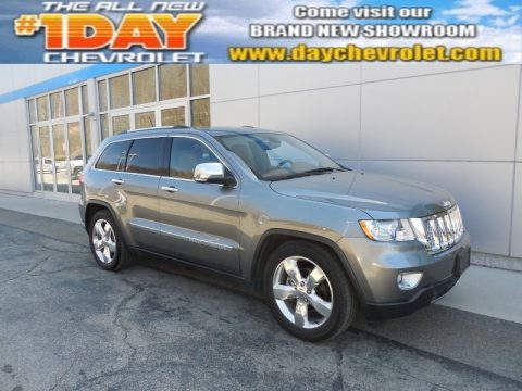 Mineral Gray Metallic Jeep Grand Cherokee Overland 4x4.  Click to enlarge.