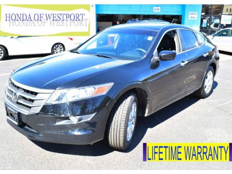 Crystal Black Pearl Honda Accord Crosstour EX-L 4WD.  Click to enlarge.