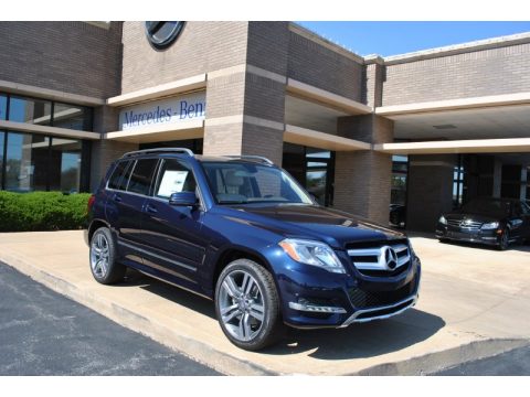 Lunar Blue Metallic Mercedes-Benz GLK 350 4Matic.  Click to enlarge.