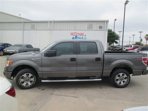 Sterling Grey Ford F150 STX SuperCrew.  Click to enlarge.