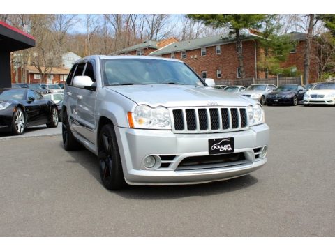 Bright Silver Metallic Jeep Grand Cherokee SRT8.  Click to enlarge.