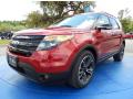 Front 3/4 View of 2014 Ford Explorer Sport 4WD #1