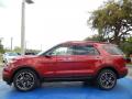  2014 Ford Explorer Ruby Red #2