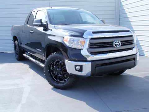 Black Toyota Tundra SR5 Double Cab. Click to enlarge. Black Toyota Tundra SR5 Double Cab. Click to enlarge.