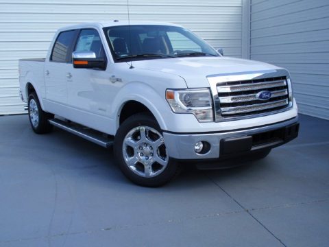Oxford White Ford F150 King Ranch SuperCrew.  Click to enlarge.