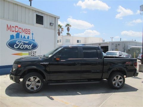 Tuxedo Black Ford F150 FX4 SuperCrew 4x4.  Click to enlarge.