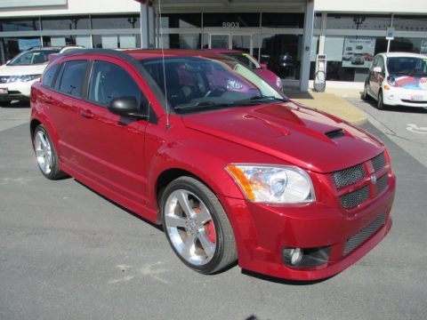 Inferno Red Crystal Pearl Dodge Caliber SRT4.  Click to enlarge.