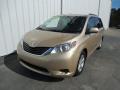Front 3/4 View of 2013 Toyota Sienna LE #9