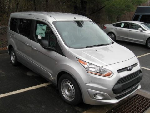 Silver Metallic Ford Transit Connect XLT Wagon.  Click to enlarge.