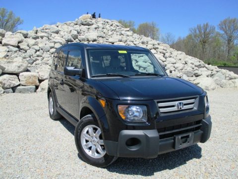 Nighthawk Black Pearl Honda Element EX AWD.  Click to enlarge.