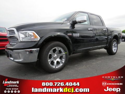 Black Ram 1500 Laramie Crew Cab.  Click to enlarge.