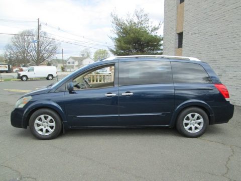 Majestic Blue Metallic Nissan Quest 3.5 SL.  Click to enlarge.