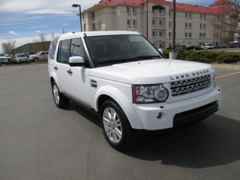 Fuji White Land Rover LR4 HSE.  Click to enlarge.