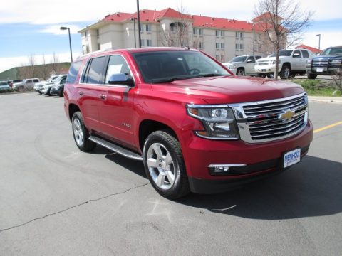 Crystal Red Tintcoat Chevrolet Tahoe LTZ 4WD.  Click to enlarge.