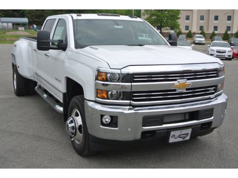 Summit White Chevrolet Silverado 3500HD LTZ Crew Cab Dual Rear Wheel 4x4. Click to enlarge. Summit White Chevrolet Silverado 3500HD LTZ Crew Cab Dual Rear Wheel 4x4. Click to enlarge.