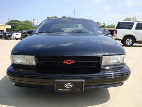 Black 1996 Chevrolet Impala SS with Gray interior Black Chevrolet Impala SS.