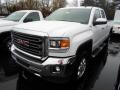 Front 3/4 View of 2015 GMC Sierra 2500HD SLT Double Cab 4x4 #1