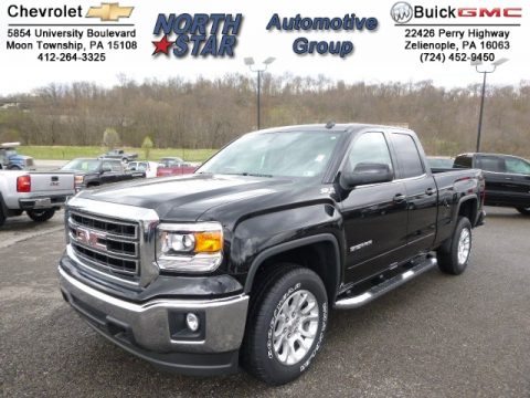 Onyx Black GMC Sierra 1500 SLE Double Cab 4x4. Click to enlarge. Onyx Black GMC Sierra 1500 SLE Double Cab 4x4. Click to enlarge.
