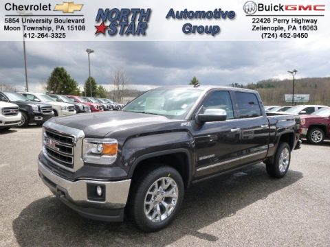 Iridium Metallic GMC Sierra 1500 SLT Crew Cab 4x4. Click to enlarge. Iridium Metallic GMC Sierra 1500 SLT Crew Cab 4x4. Click to enlarge.