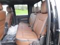 Rear Seat of 2015 Ford F250 Super Duty Platinum Crew Cab 4x4 #11
