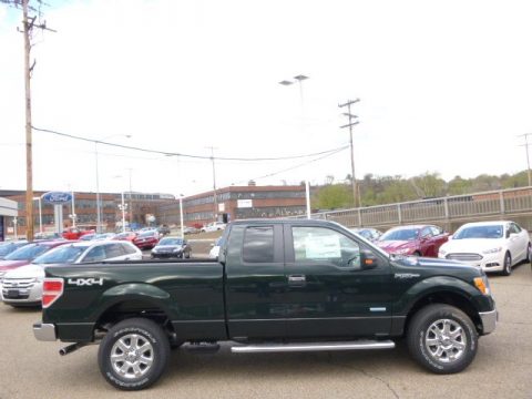 Green Gem Ford F150 XLT SuperCab 4x4.  Click to enlarge.