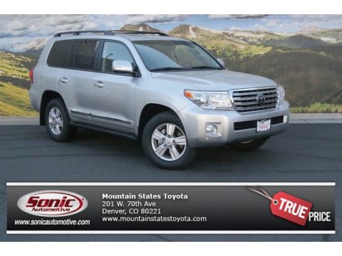 Classic Silver Metallic Toyota Land Cruiser .  Click to enlarge.