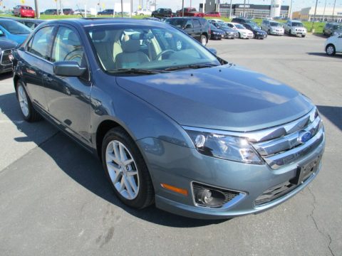 Steel Blue Metallic Ford Fusion SEL.  Click to enlarge.