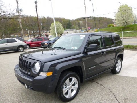 Maximum Steel Metallic Jeep Patriot Latitude 4x4.  Click to enlarge.