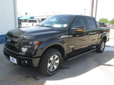 Tuxedo Black Ford F150 FX4 SuperCrew 4x4.  Click to enlarge.