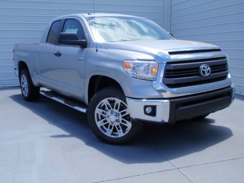 Silver Sky Metallic Toyota Tundra TSS Double Cab 4x4.  Click to enlarge.