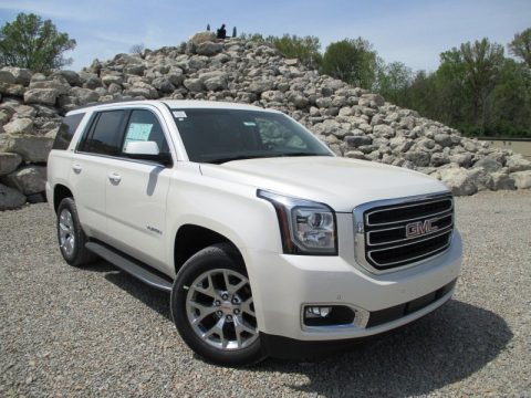 White Diamond Tricoat GMC Yukon SLT 4WD. Click to enlarge. White Diamond Tricoat GMC Yukon SLT 4WD. Click to enlarge.