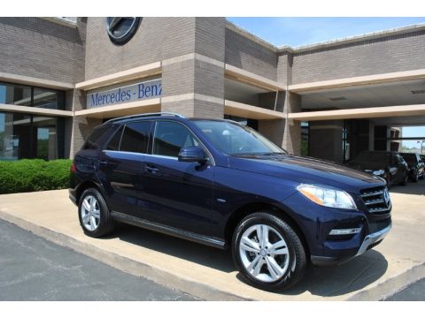 Capri Blue Metallic Mercedes-Benz ML 350 BlueTEC 4Matic.  Click to enlarge.