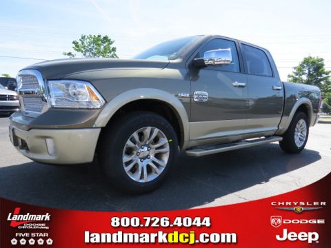 Prairie Pearl Coat Ram 1500 Laramie Longhorn Crew Cab.  Click to enlarge.