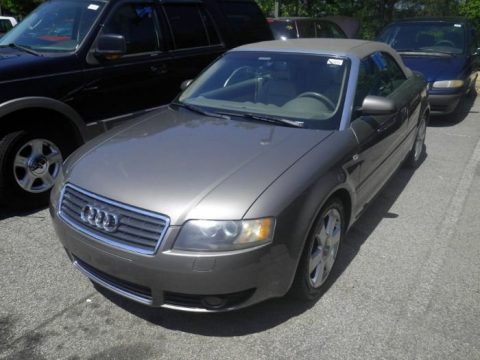Alpaka Beige Metallic Audi A4 3.0 Cabriolet.  Click to enlarge.