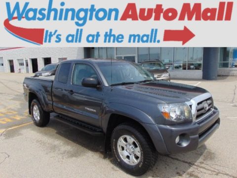 Magnetic Gray Metallic Toyota Tacoma V6 TRD Access Cab 4x4.  Click to enlarge.