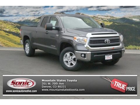 Magnetic Gray Metallic Toyota Tundra SR5 Double Cab 4x4. Click to enlarge. Magnetic Gray Metallic Toyota Tundra SR5 Double Cab 4x4. Click to enlarge.