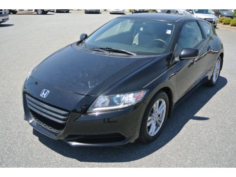 Crystal Black Pearl Honda CR-Z Sport Hybrid.  Click to enlarge.