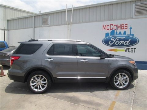 Sterling Gray Ford Explorer XLT.  Click to enlarge.