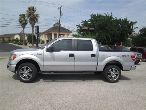Ingot Silver Ford F150 STX SuperCrew 4x4.  Click to enlarge.