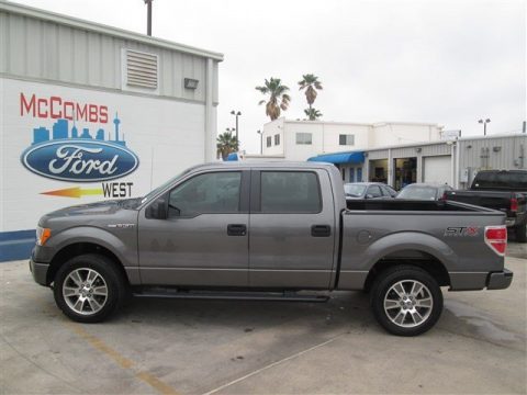 Sterling Grey Ford F150 XLT SuperCrew 4x4.  Click to enlarge.