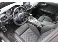  2014 Audi S7 Black Valcona w/Diamond Contrast Stitching Interior #19