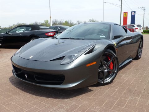 Grigio Silverstone (Dark Grey) Ferrari 458 Italia. Click to enlarge. Grigio Silverstone (Dark Grey) Ferrari 458 Italia. Click to enlarge.
