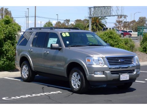 Vapor Silver Metallic Ford Explorer XLT 4x4.  Click to enlarge.