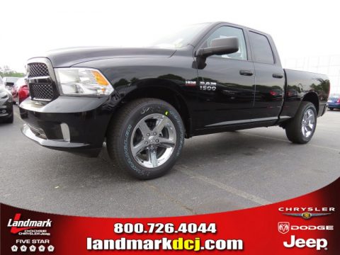 Black Ram 1500 Express Quad Cab.  Click to enlarge.