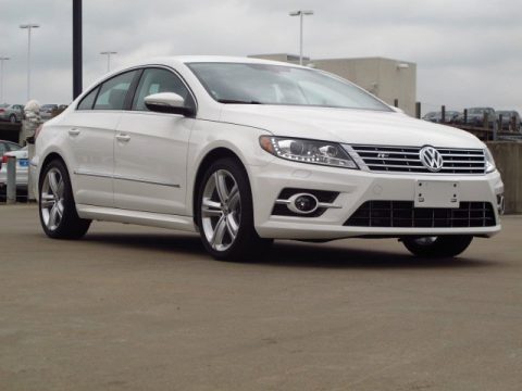 Candy White Volkswagen CC R-Line.  Click to enlarge.