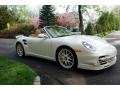 Front 3/4 View of 2010 Porsche 911 Turbo Cabriolet #8
