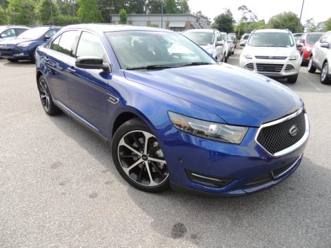 Deep Impact Blue Ford Taurus SHO AWD.  Click to enlarge.