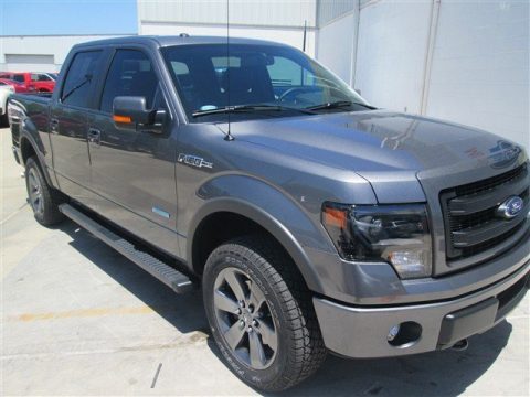 Sterling Grey Ford F150 FX4 SuperCrew 4x4.  Click to enlarge.
