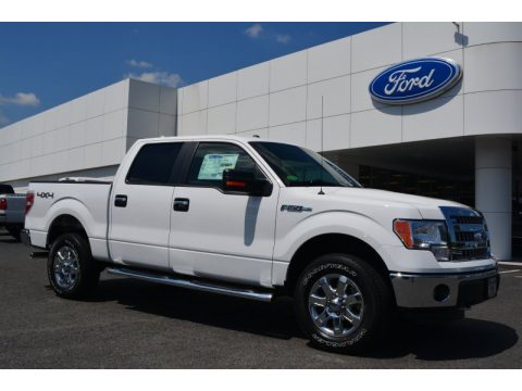 Oxford White Ford F150 XLT SuperCrew 4x4.  Click to enlarge.